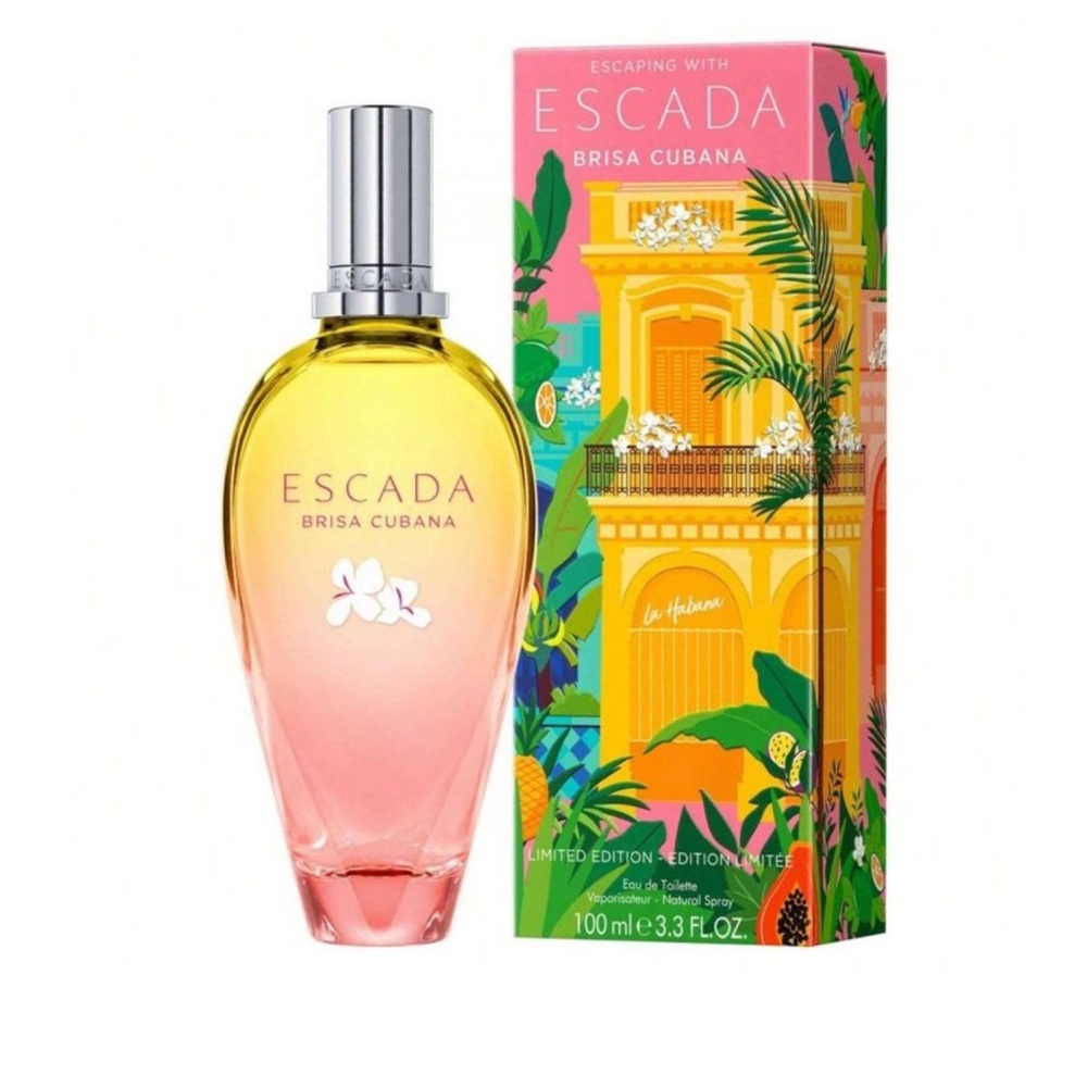 NEW Escada Brisa Cubana Limited Edition 3.3oz 100ml Sealed Womens